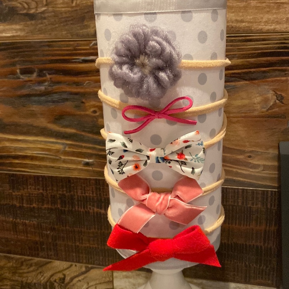 Baby Girl Headbands and Newborn Infant Toddler Nylon Elastics Hairbands.